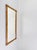 Wood Large Italian Rectangular Bamboo and Rattan Mirror, 1970s For Sale - Image 7 of 14