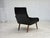 Black Danish Armchair in Black Artificial Leather and Teak Wood Legs, 1970s For Sale - Image 8 of 15