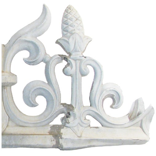 Late 18th Century 18th C. French Sculptural Zinc Element For Sale - Image 5 of 5