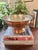 Farmhouse Vintage French Style Footed Copper Colander With Brass Handles – European Farmhouse Kitchen Decor For Sale - Image 3 of 11