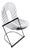 Vintage German Chair Swing by Herbert Ohl for Rosenthal, 1982 For Sale
