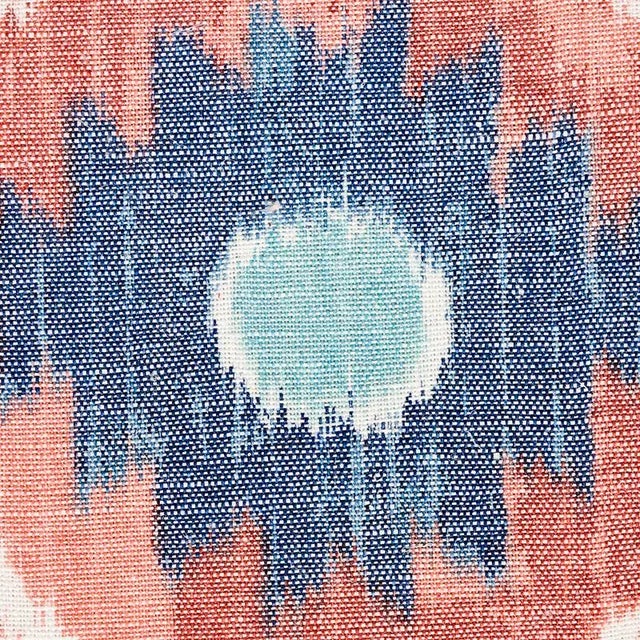 A true warp print ikat with watery colorations, this delicate stripe has an exotic vibe and is the perfect scale for...
