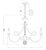 Visual Comfort Eric Cohler for Visual Comfort Signature Double Twist Large Chandelier in Hand-Rubbed Antique Brass For Sale - Image 4 of 4