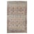Antique Bijar Carpet Oriental Carpet, Handmade, Ivory, Coral, Light Blue, Taupe For Sale - Image 17 of 17