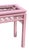 1980’s Chinese Chippendale Fretwork Sofa/Console Table For Sale - Image 12 of 17