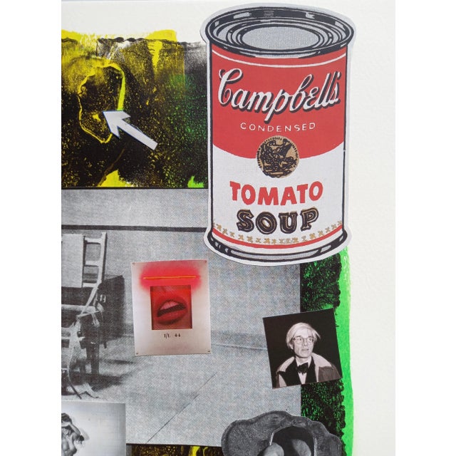 2020s Andy Warhol Inspired Original Fine Art Print No. 2 For Sale - Image 5 of 10