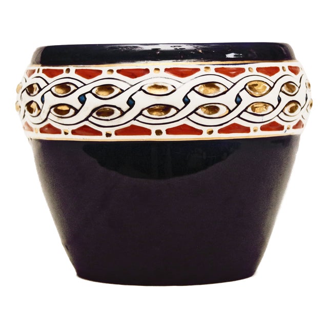 Art Nouveau Flower Pot from Julius Dressler, 1890s For Sale