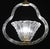 1940s Charming Ercole Barovier Art Deco Chandelier, "Bullicante" Glass Murano For Sale - Image 13 of 17
