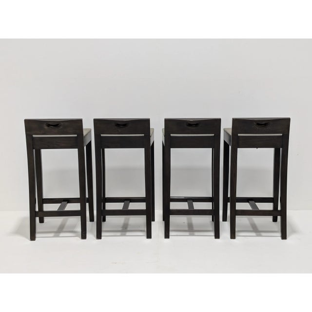 Bar Stools from Promemoria, Set of 4 For Sale - Image 12 of 13