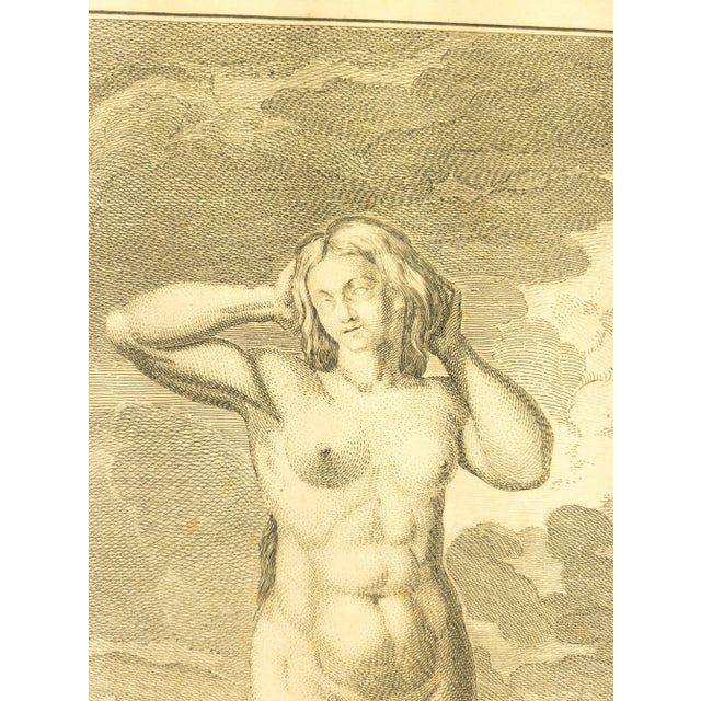 19th Century 19th Century French Copper Engraving Print of "Antiquities" by Benard Direxit For Sale - Image 5 of 8