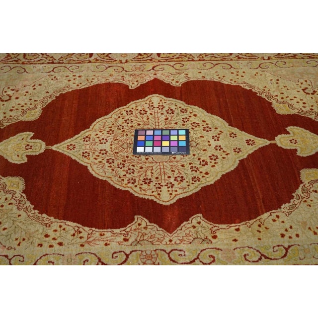 Antique Tabriz Haji Jalili Rug 3'9'' x 5'6'' For Sale - Image 10 of 11