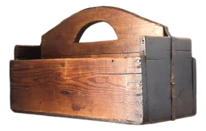 Antique Wood Tool Caddy