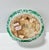 Ceramic Vintage Green Chinoiserie Reticulated Porcelain Centerpiece Bowl / Pierced Decorative Bowl For Sale - Image 7 of 9
