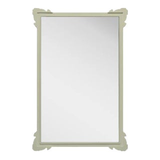 Fleur Home Garden District Napoleon Rectangle Mirror in Cooking Apple Green, 24x36 For Sale