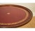 Animal Skin Victorian Side Table with Red Leather Embossed Top For Sale - Image 7 of 13