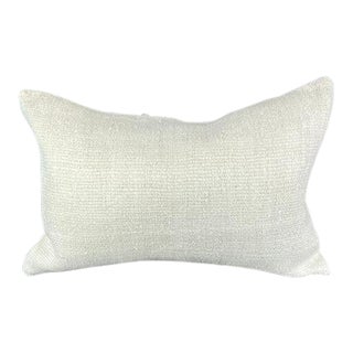 16 x 24 Hemp Pillow Turkish Cushion Natural White Pillow Cushion Cover For Sale