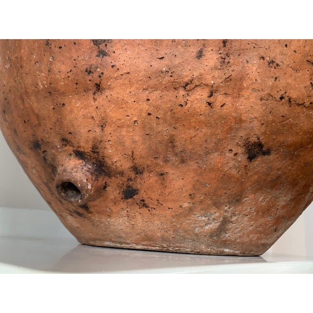 17th Century Large Red Terracotta Vessel, Vase, Planter with Low Tap For Sale - Image 13 of 18