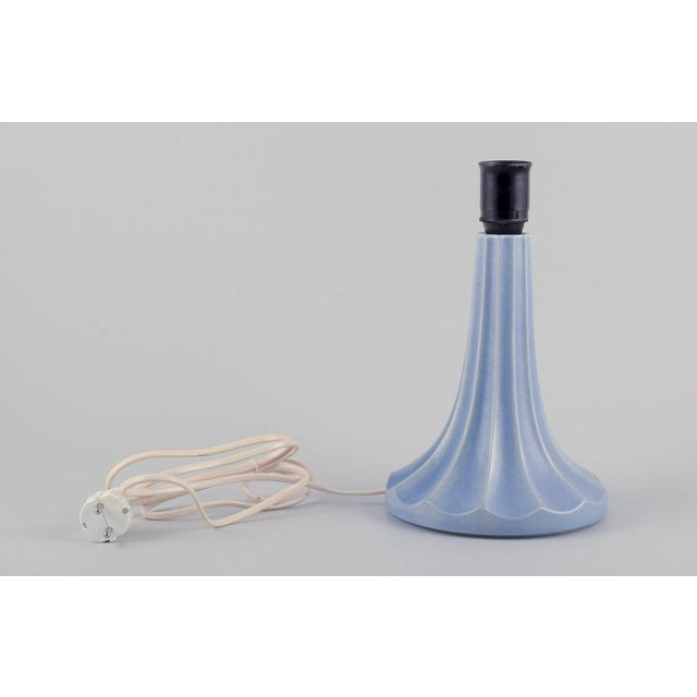 Vintage Art Deco Table Lamp by Ewald Dahlskog for Bo Fajans, 1930s For Sale - Image 9 of 10