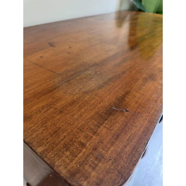 Large Antique Mahogany and Oak Chest of Drawers For Sale - Image 4 of 13