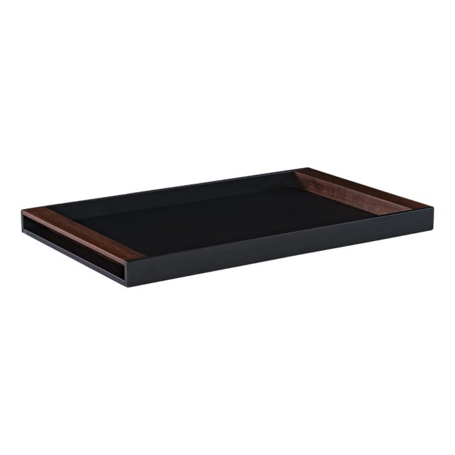 Maitland-Smith Large Ebony Tray For Sale
