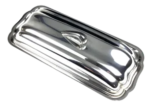 Art Deco Silver Plated Butter Dish