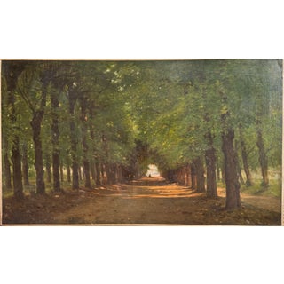 Unknown, Bridleway, 1880, Oil on Canvas For Sale