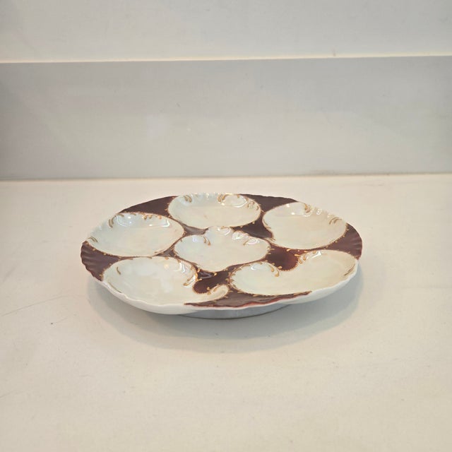 Antique Haviland Limoges Oyster Plate For Sale - Image 18 of 18