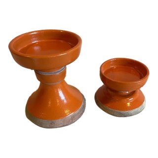 Pottery Barn Pillar Candle Holder's For Sale