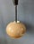 Beige Vintage Space Age Mushroom Pendant Lamp from Dijkstra For Sale - Image 8 of 13