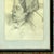 Figurative Mid 20th Century Vintage Pencil Sketch of Woman in Hat For Sale - Image 3 of 13