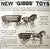 Antique Gibbs Toy Horses & Wagon: Litho Pacers, Red Wagon, c. 1908 For Sale - Image 10 of 10
