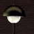 Contemporary Apollo Table Lamp in Brushed Black Metal by Alabastro Italiano For Sale - Image 3 of 5
