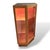 Vintage Illuminated Teak Corner Display Cabinet from Nathan For Sale - Image 4 of 8