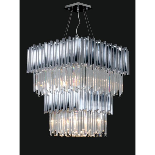 Collection Jupiter Chandelier in Metal and Crystal by Jago For Sale - Image 13 of 18