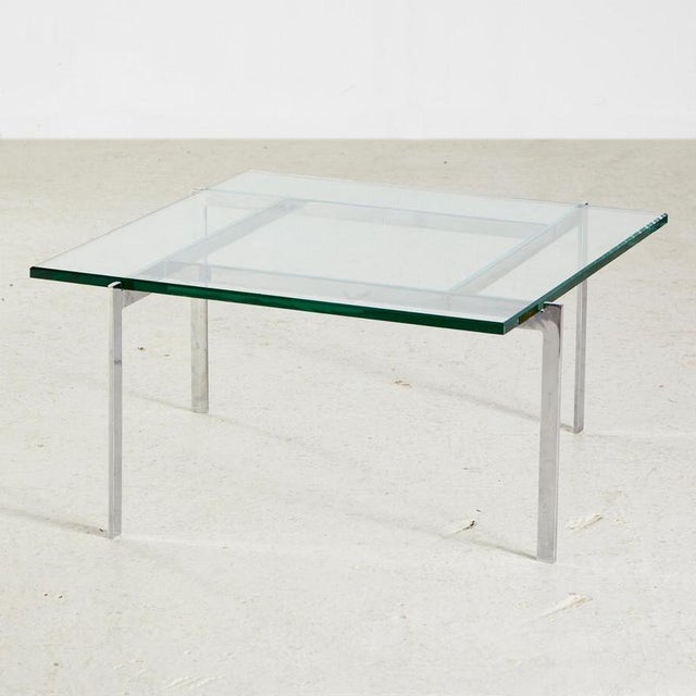 Metal Vintage Coffee Table in Chrome For Sale - Image 7 of 7