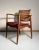 This Danish modern desk chair designed by Erik Buch for Ørum Møbelfabrik in the 1950s-1960s. It features an organic...