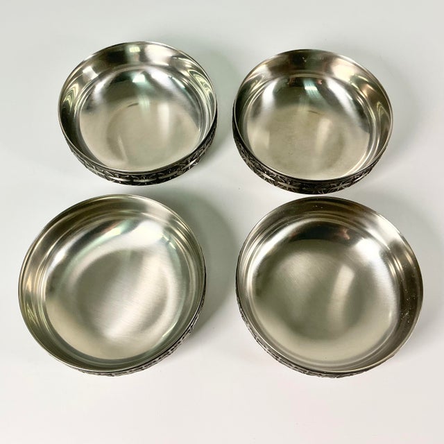 1970s Mid-Century Danish Modern Gustavia Boho Chic Swedish Salad Bowls Set - 7 Pieces For Sale - Image 11 of 18