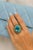 Bochic “Capri” Vintage Blue Topaz, Tanzanite & Diamond Ring Set In 18K Gold & Silver Natural Blue Topaz 19 carats Natural...