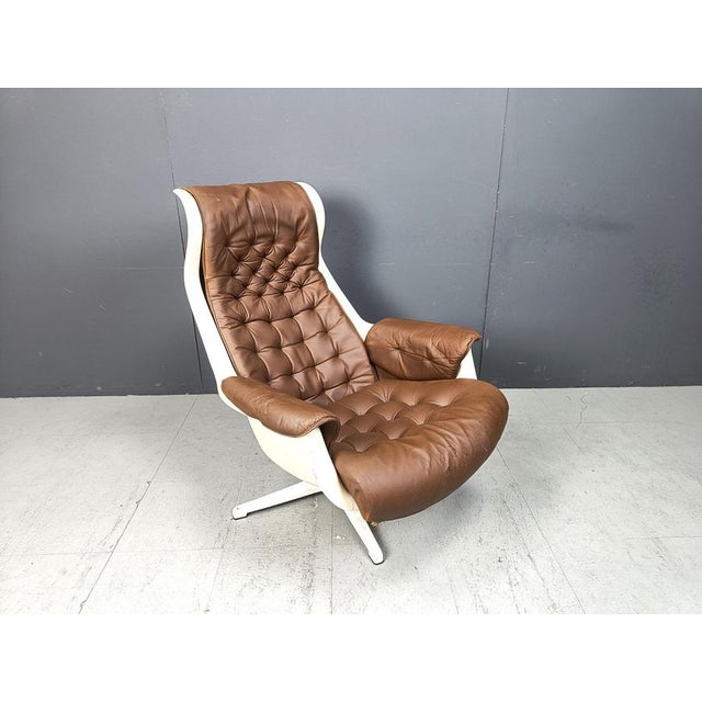 1960s Mid-Century Space Age Galaxy Armchair by Alf Svensson for Dux, 1968 For Sale - Image 5 of 13