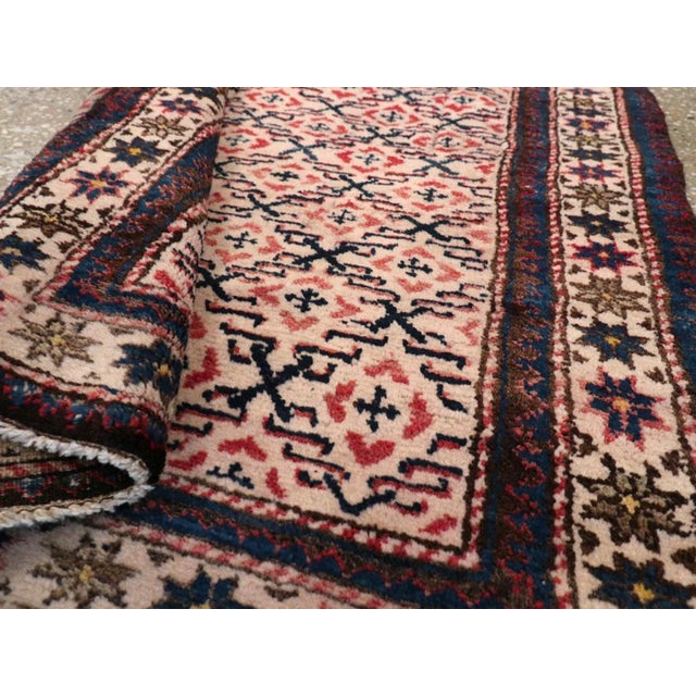 Galerie Shabab Collection Early 20th Century Caucasian Shirvan Throw Rug For Sale In New York - Image 6 of 6