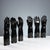 Black Vintage Glove Molds by Lungavilla Porcelain for Pirelli, Italy, 1980s, Set of 6 For Sale - Image 8 of 10