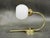 Vintage Brass and Opaline Glass Wall Lights by Kamenický Šenov, 1970s, Set of 3 For Sale - Image 10 of 16