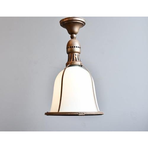 Copper Kandem Model 502 Pendant Light by Marianne Brandt, 1920s For Sale - Image 8 of 8