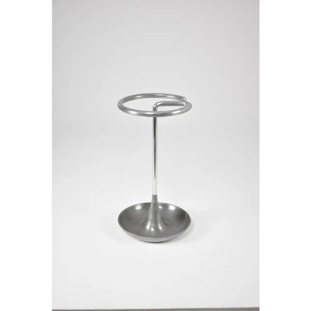 Mid-Century Modern Chrome Umbrella Stand, Usa, Circa 1960 For Sale - Image 3 of 9