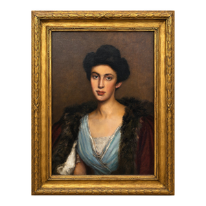 Sergeant Kendall “Portrait of a Lady” – Oil on Canvas, Circa 1900