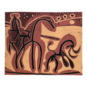 Pablo Picasso 4 Picador Et Taureau