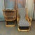 Vintage Italian Rattan Lounge Chairs & Table, 1960s, Set of 3 For Sale - Image 4 of 13