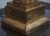 1930s Pair of Vintage French Empire Gold Leaf on Wood Column Lamps For Sale - Image 5 of 11