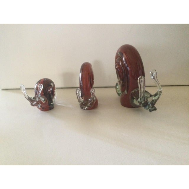 Snail Sculptures by Florea Silviu, Set of 3 For Sale - Image 4 of 5