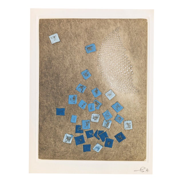 Arthur Luis Piza, Carte De Voeux Galerie Michel Paris, 20th Century, Engraving For Sale